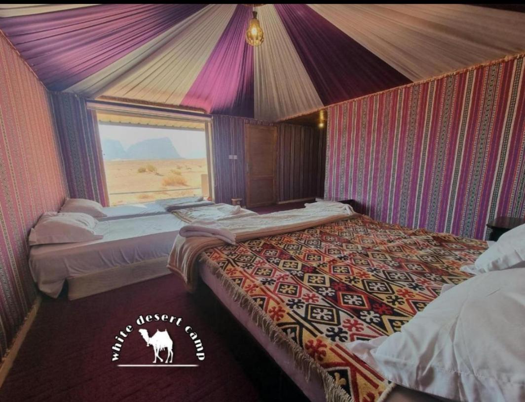 White Desert Camp Wadi Rum Exterior foto